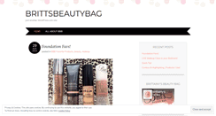 Desktop Screenshot of brittsbeautybag.com